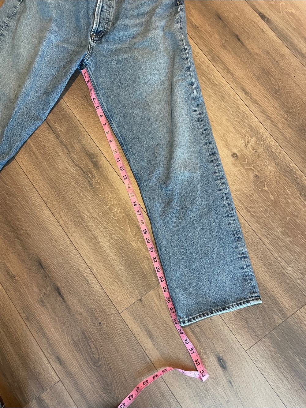 AGOLDE 90’s Pinch Waist Jeans- size 33 - Picture 6 of 8